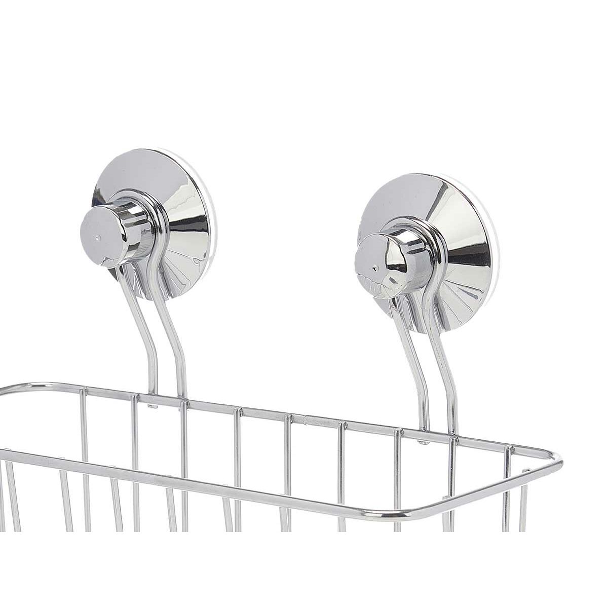 Support de douche Berilo Métal Acier ABS 24 x 18 x 10 cm (12 Unités)